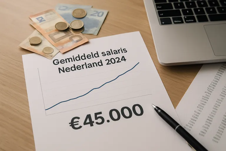Gemiddeld salaris Nederland 2024: cijfers en context