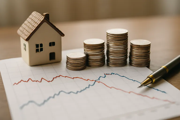 Impact van stijgende of dalende rente op je beleggingshypotheek