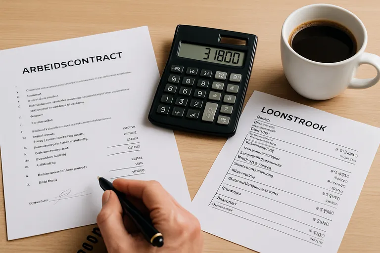 Van contract tot loonstrook: zo reken je je bruto jaarinkomen helder uit