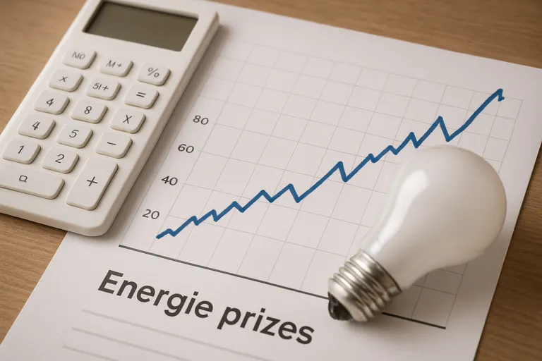 Veelgestelde vragen over energie prijzen grafiek