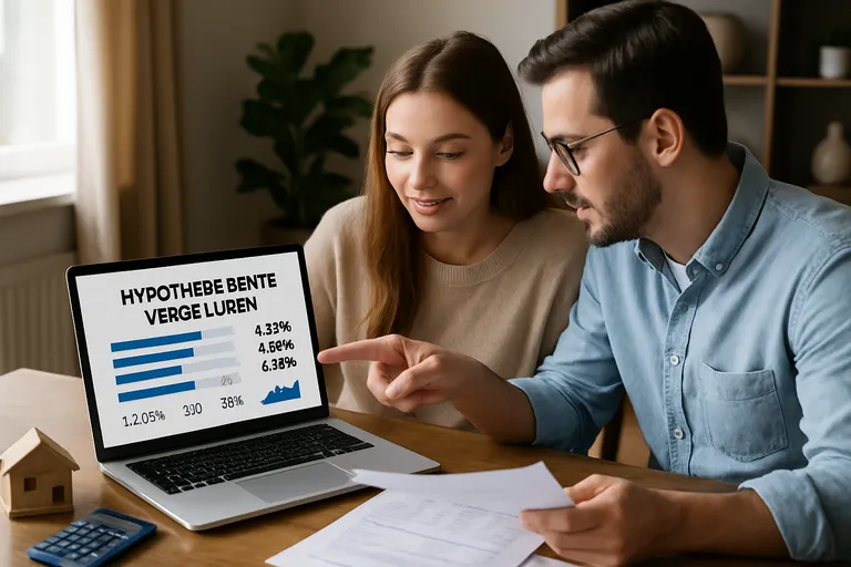 Vergelijk actuele hypotheekrente, bespaar op je maandlasten en kies met vertrouwen