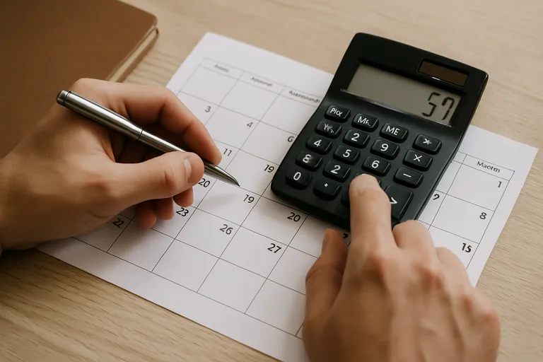 Wat betekent dagen berekenen