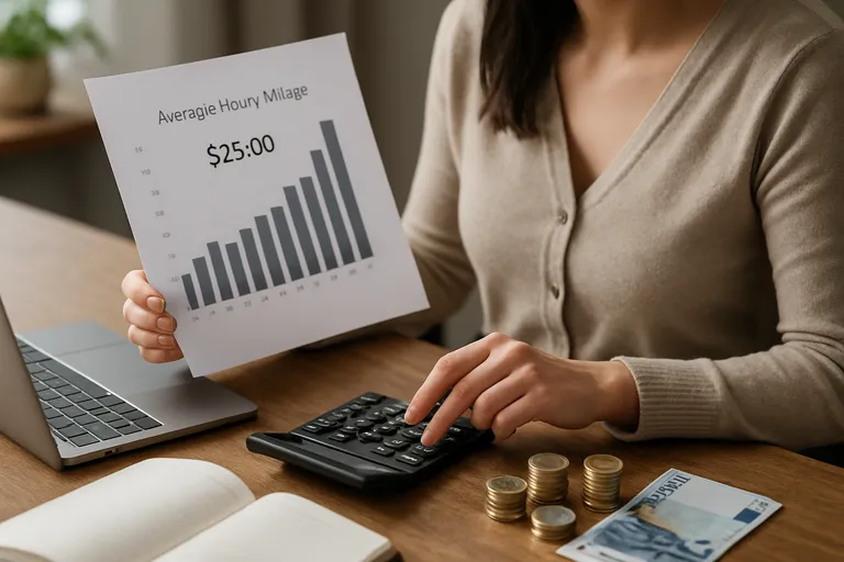 Wat is het gemiddeld uurloon?