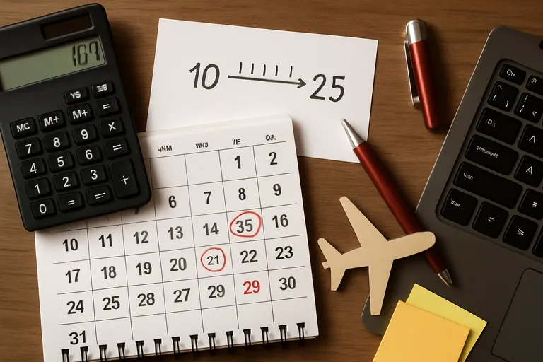 Zo tel je dagen tussen datums en plan je slimmer voor vakantie, deadlines en belangrijke momenten